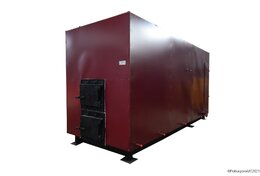 Котел на дровах КВД 1.3 МВт