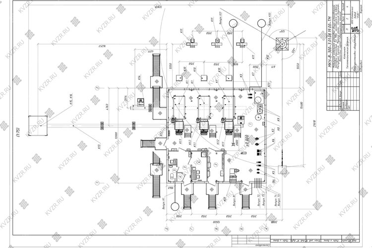 Расстановка оборудования в котельной 3.0 МВт план